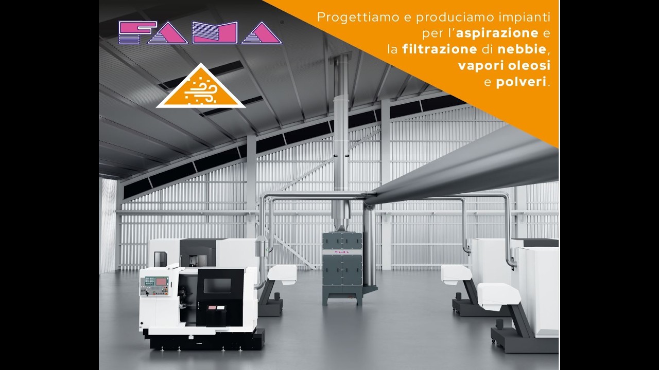 Anteprima del video 3D dell’impianto di aspirazione Fama Project