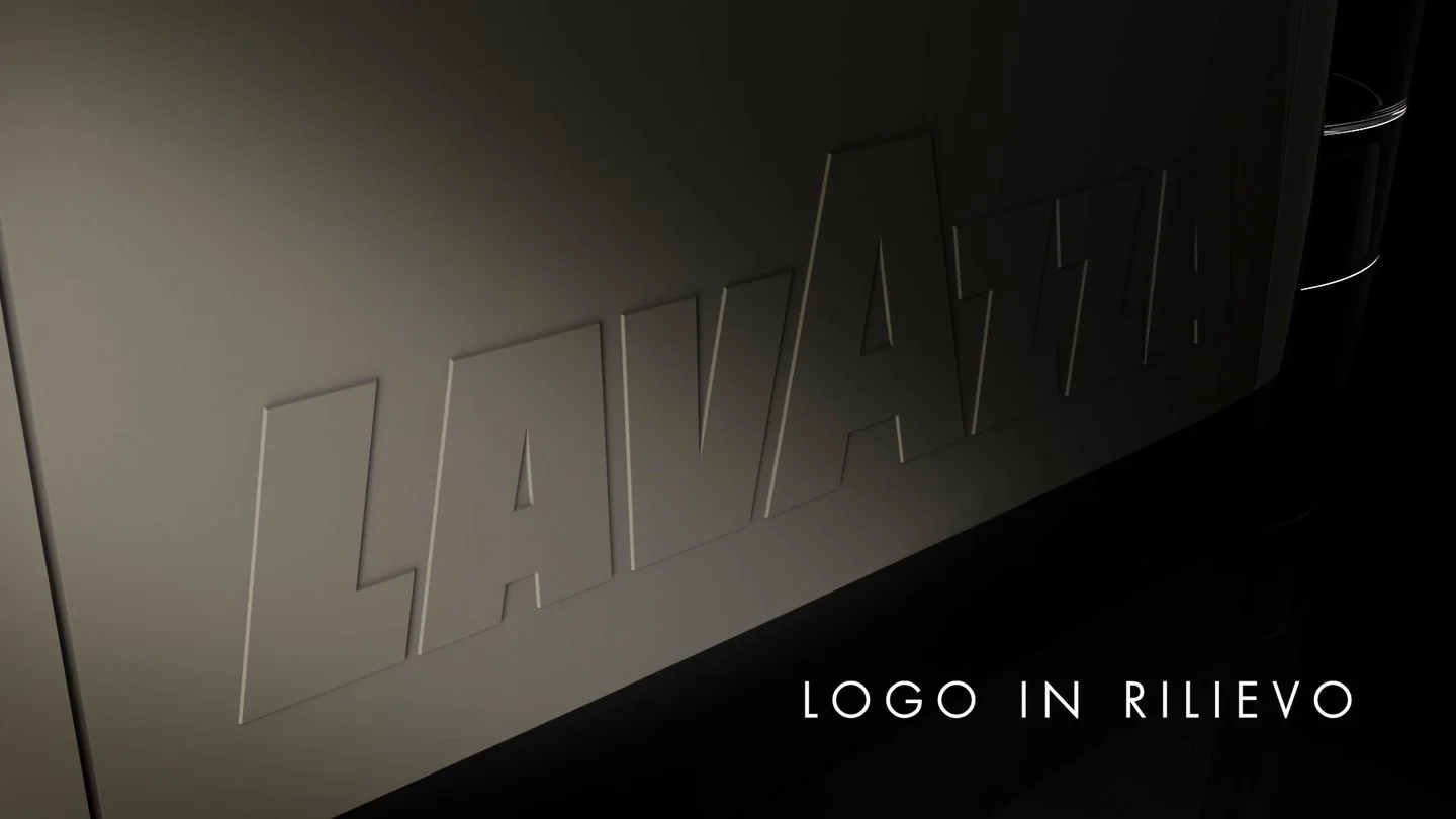 Logo Lavazza in rilievo