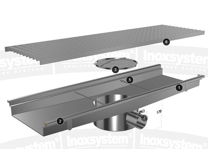 canali grigliato inoxsystem con web 3d in tempo reale