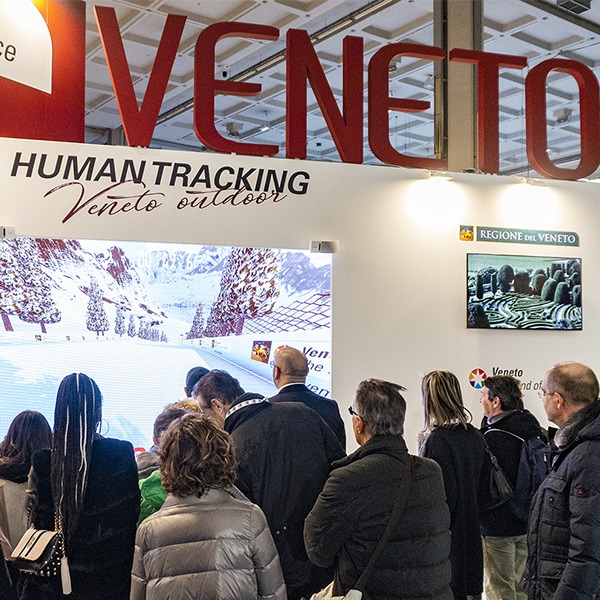 stand regione veneto con human tracking